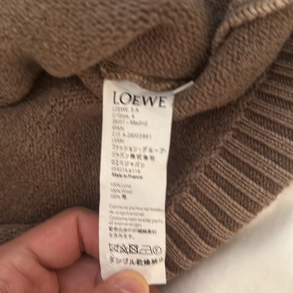 Brown Loewe Wool Turtle Neck - image 3